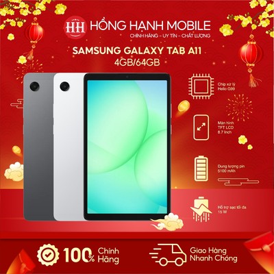 Máy Tính Bảng Samsung Galaxy Tab A11 4GB/64GB - Hàng Chính Hãng