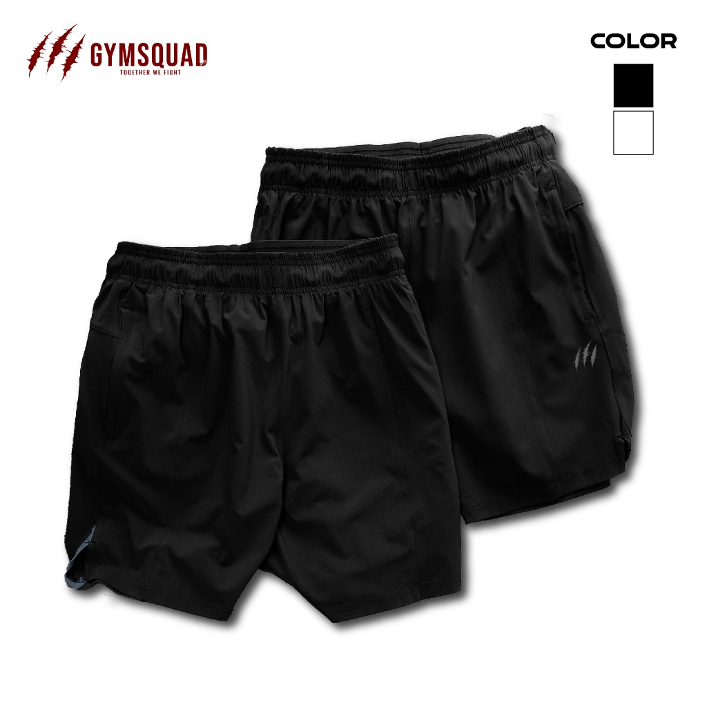 GYMSQUAD Quần Dù Flex Basic Mỏng Nhẹ, Thoáng khí, Quần Short Nam Menwear