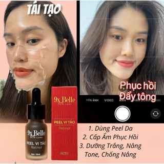  PEEL DA MẶT VI TẢO CAO CẤP - tẩy da chết - giảm mụn thâm mờ nám tàn nhang - thay da sinh học peel lột da mặt retinol 