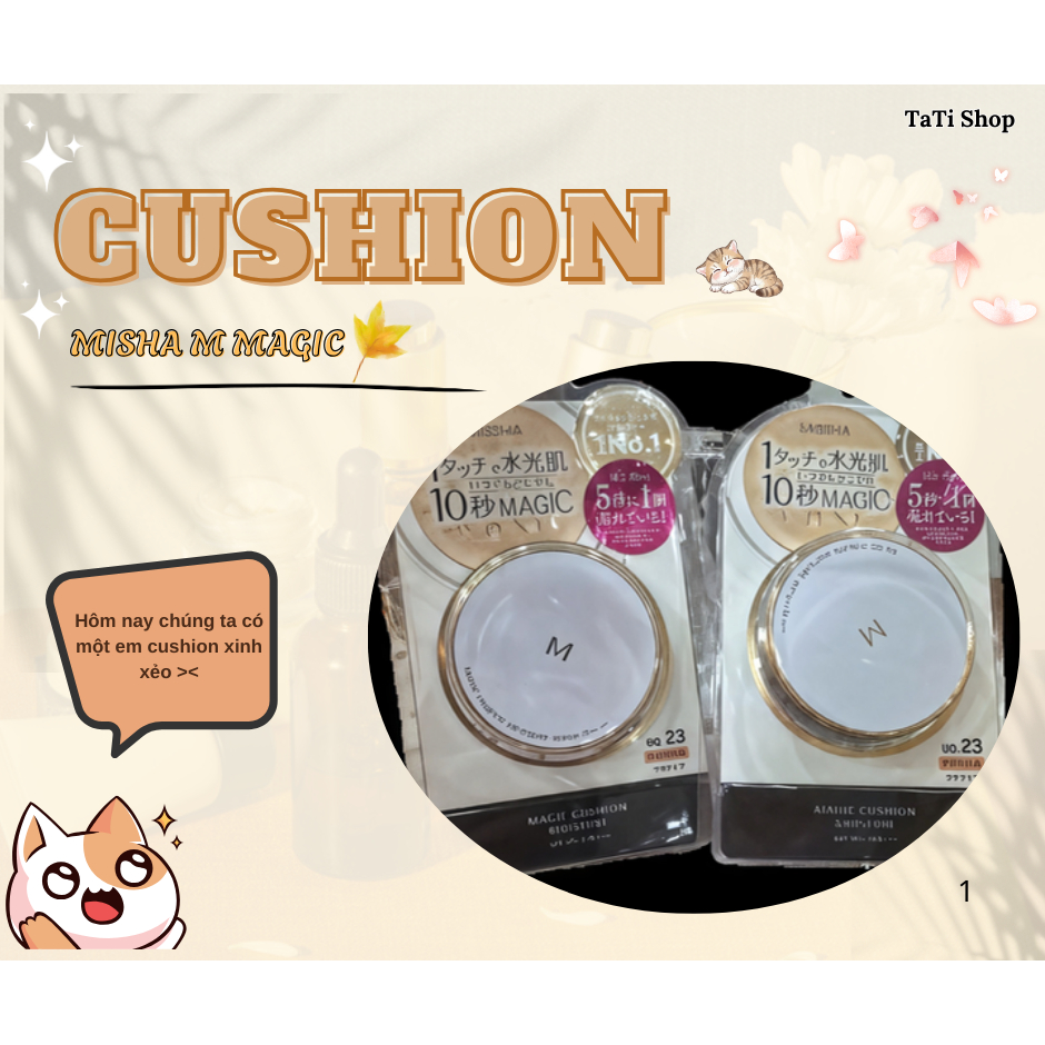 PHẤN NƯỚC MISHA M MAGIC CUSHION NHẬT BẢN