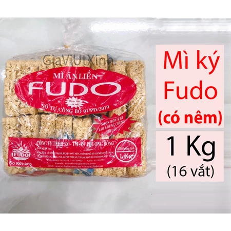 MÌ KÝ FUDO CÓ NÊM 1KG - FUDO INSTANT NOODLES