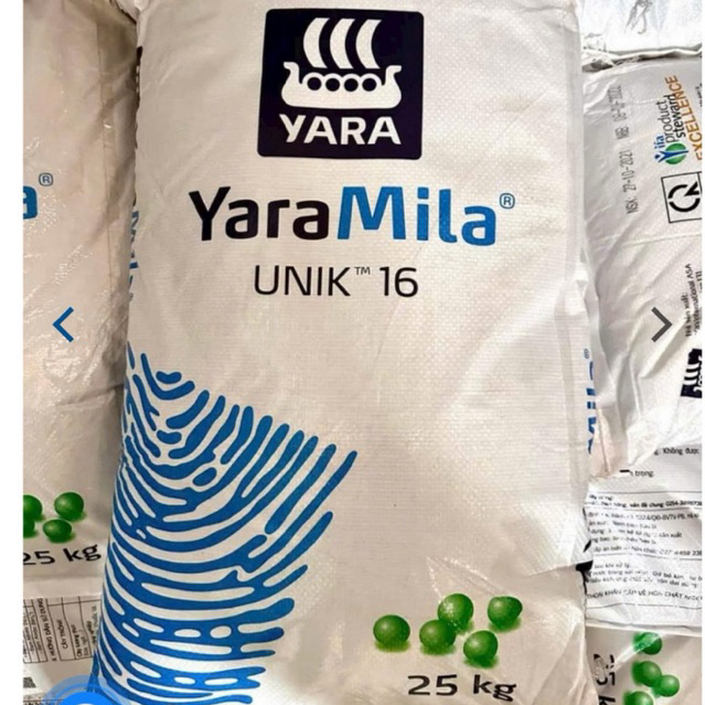 phân bón gốc yara  16-16-16 bao 25kg