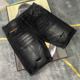 Quần Short Jean Nam rách nhẹ chất bò cotton quần lửng jean quần short nam NHIỀU MẪU ĐẸP QS6J137 mẫu mới