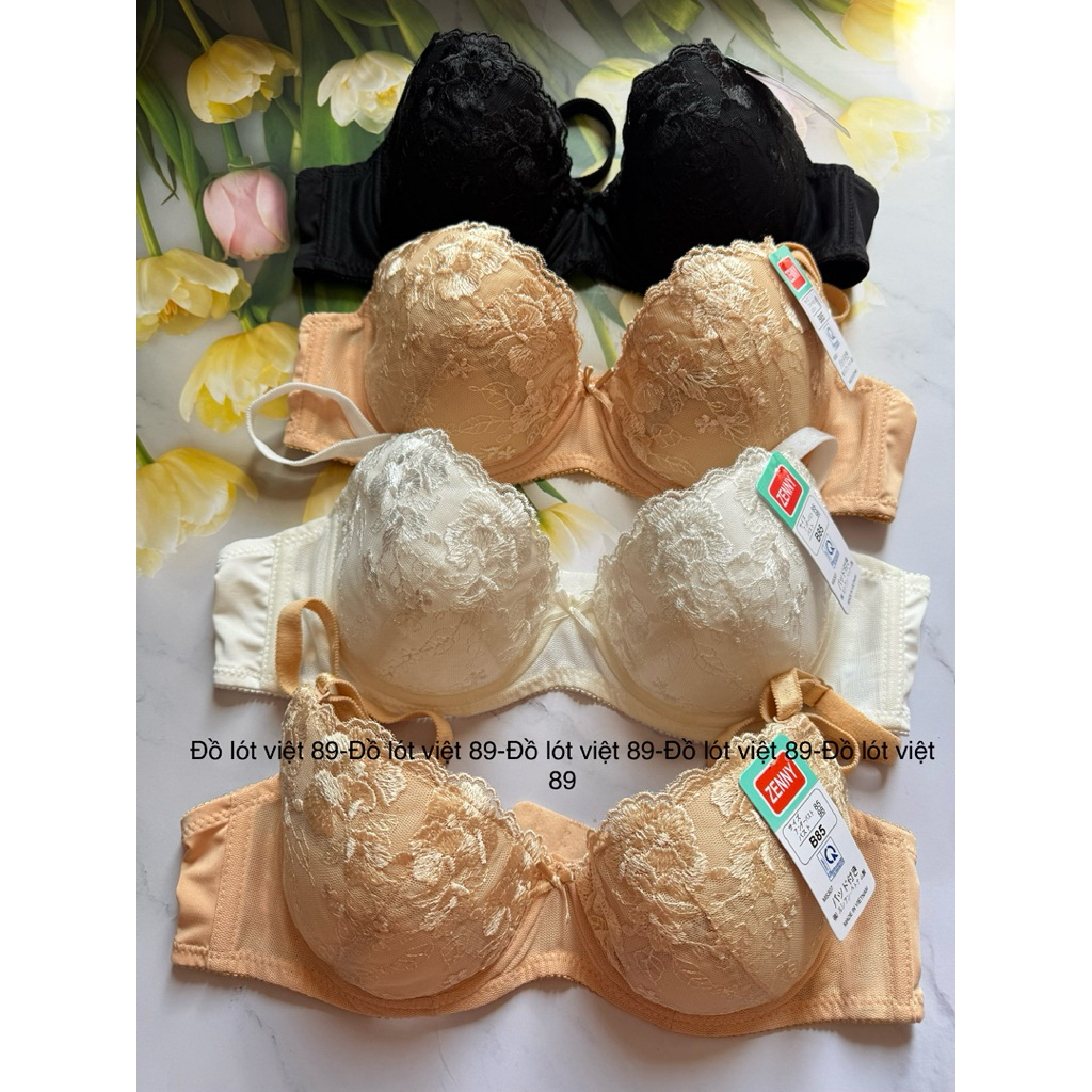 Áo ngực Zenny (Ren)hàng không mút có gọng hàng việt nam,hàng cao cấp,đồ lót 306