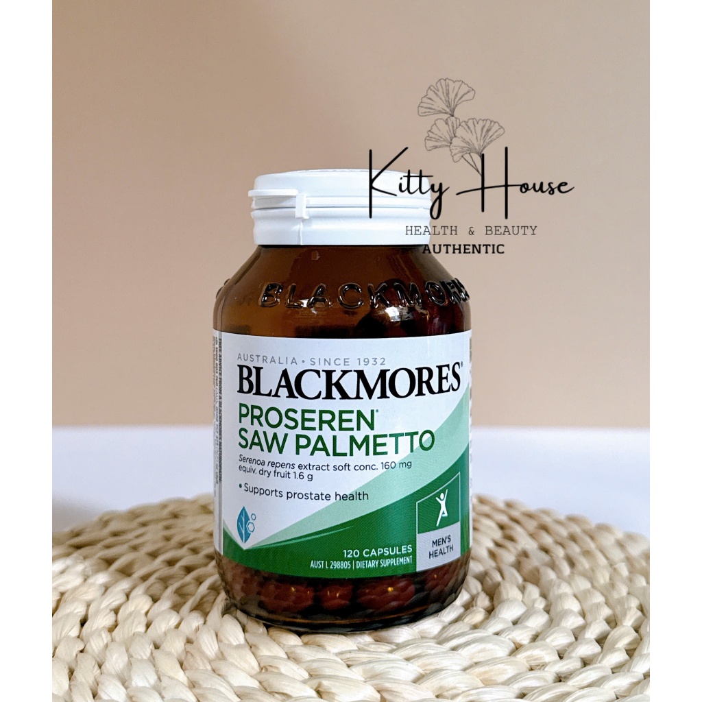Viên uống điều trị tiền liệt tuyến Blackmores Proseren Saw Palmetto lọ 120 viên