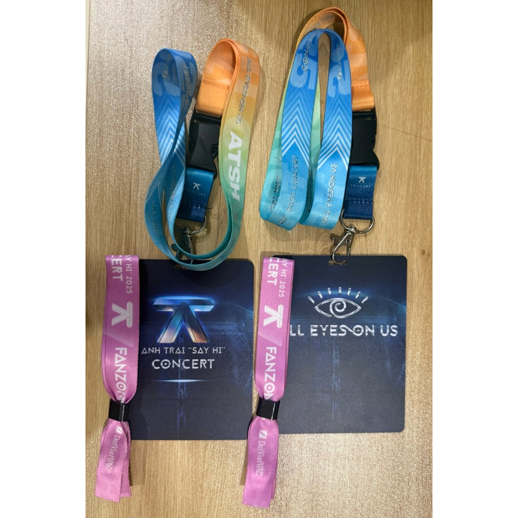 Card Concert ATSH2025, Vieshop No.1,3,4 ( chính hãng ) và quà tặng trong concert ATSH2025 | đọc mô t