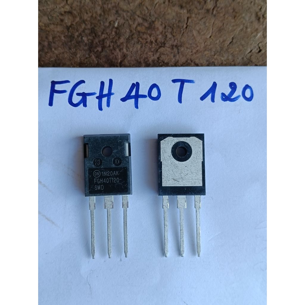 FGH40T120 hàng mới 💯 chính hãng smd.Thường dùng trong máy điện tử Igbt hoặc bếp từ...