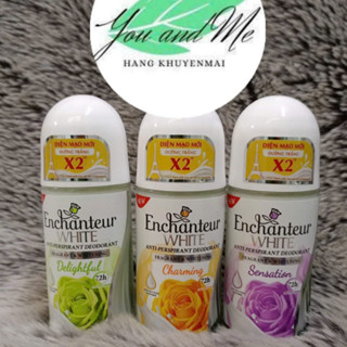   25ml 40ml 50ml  Lăn khử mùi hương nước hoa  Trắng da Enchanteur 