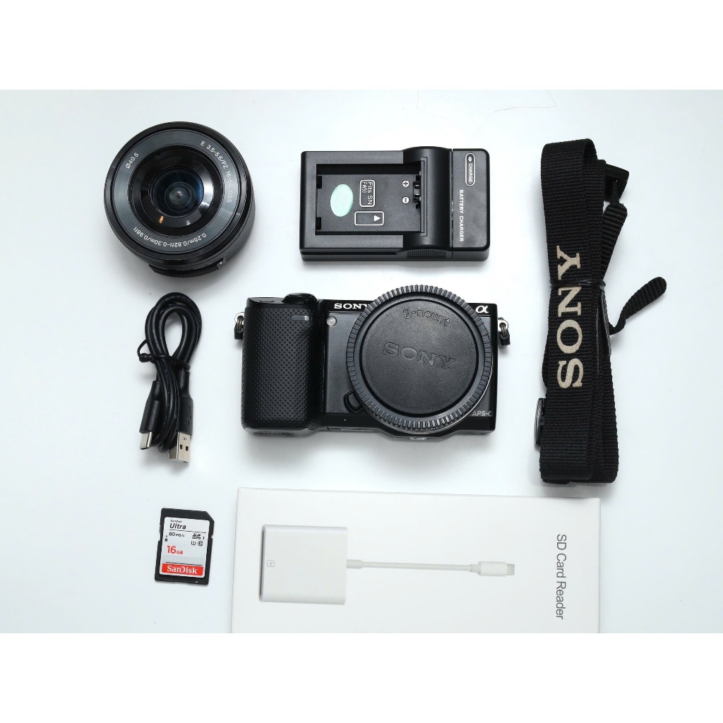 Máy ảnh SONY NEX-5R XÁM / ĐEN 95–99% – nhỏ gọn, cảm ứng lật selfie, quay Full HD