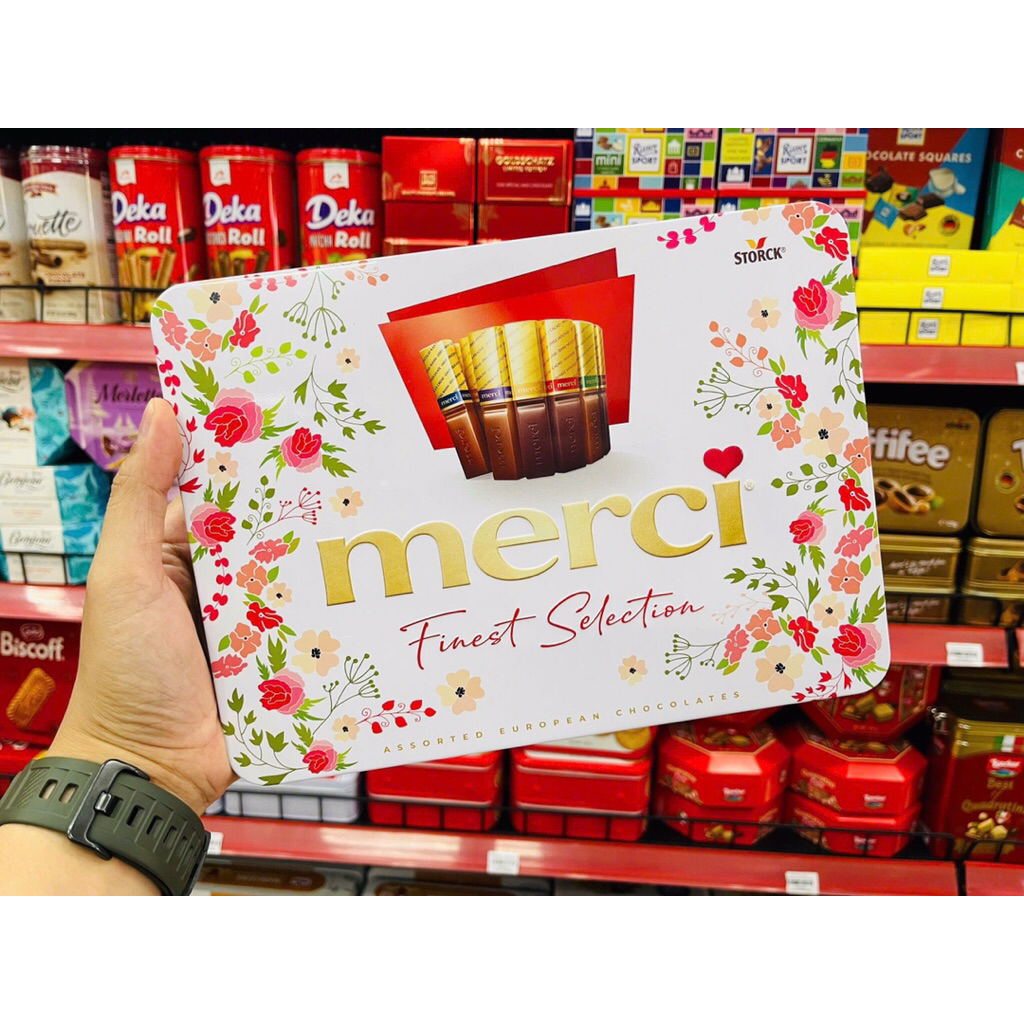 Hộp Quà Sô-cô -la Hỗn Hợp Merci Finest Selection 250g
