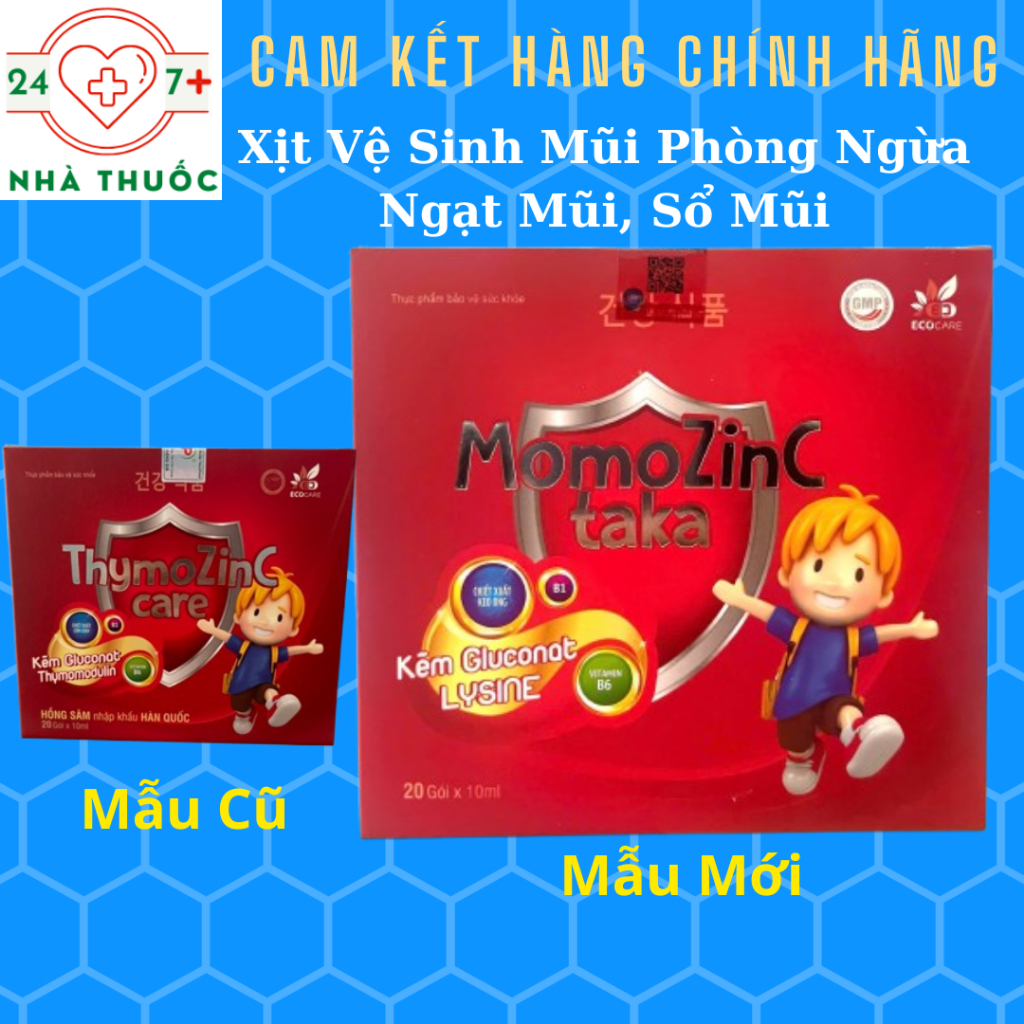 ThymozinC Care [Hộp 20 gói] - Hỗ Trợ Tăng Cường Sức Đề Kháng, Dùng Cho Trường Hợp Biếng Ăn, Hay Ốm V