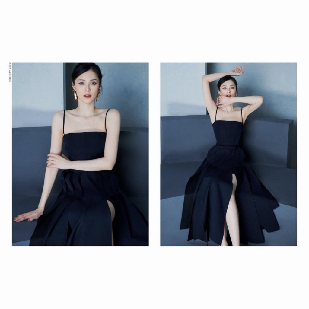 Váy S-M Lane Jt Emillia Midi Dress Chính hãng 100% 1899K