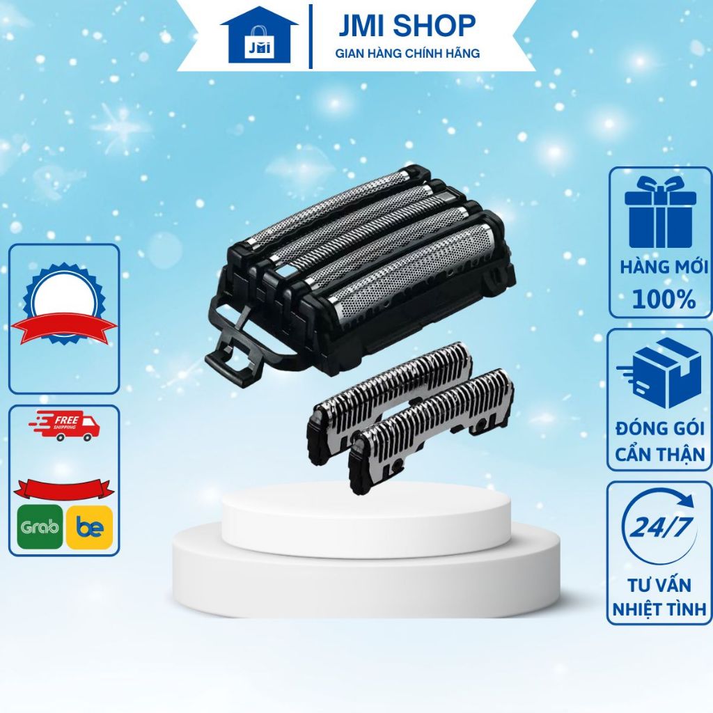 Màng Và Lưỡi Sơ Cua Chính Hãng Dành Cho Máy Cạo Râu 5 Lưỡi Phù Hợp Máy Cạo Râu LV-64, LV53,.. - JMI 