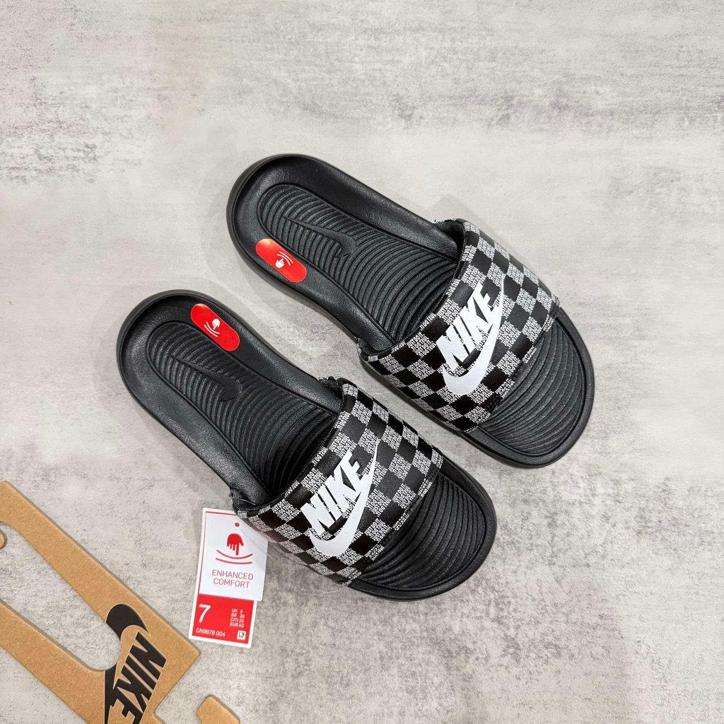 [ CHÍNH HÃNG ] DÉP NIKE VICTORI ONE NAM AUTHENTIC FUL BOX