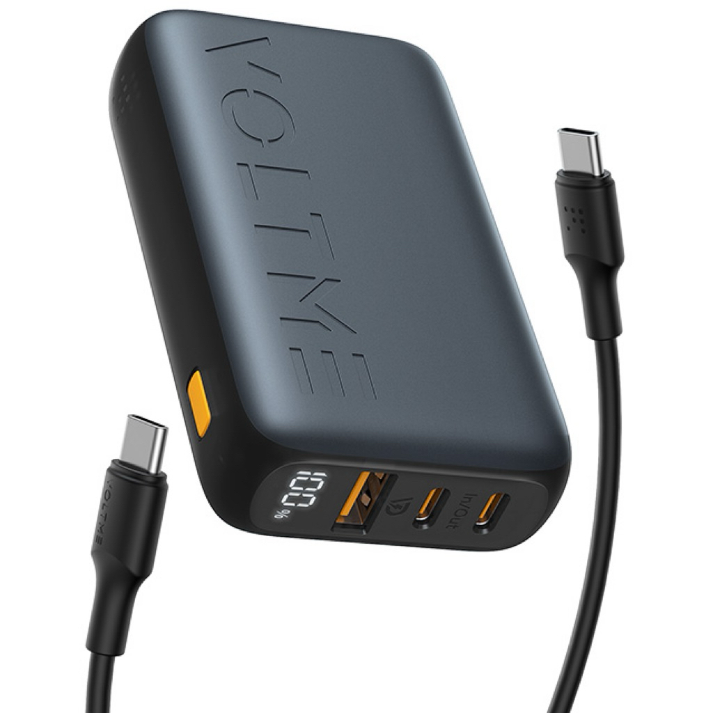 Sạc dự phòng VOLTME Hypercore 10K Trio - công suất sạc 35W, có đèn led hiển thị Pin