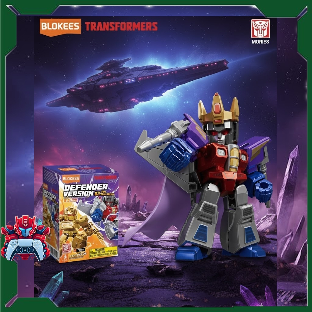 Mô hình Blind box Transformers - Galaxy Version Defender 02 - The Overthrow - Blokees