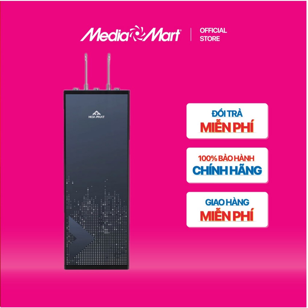 [MEDIAMART] - Máy lọc nước nóng lạnh RO 11 cấp Hòa Phát HPN666 - FREESHIP,Bảo hànhchínhhãng