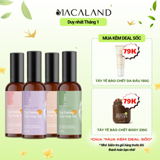  Xịt giữ nếp tạo kiểu và dưỡng tóc 3in1 MACALAND 100ml hương thơm nước hoa cho tóc 