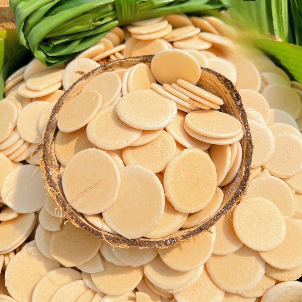 Đế bánh đồng tiền, đế bánh đồng xu Việt Nam giòn ngon (500g)