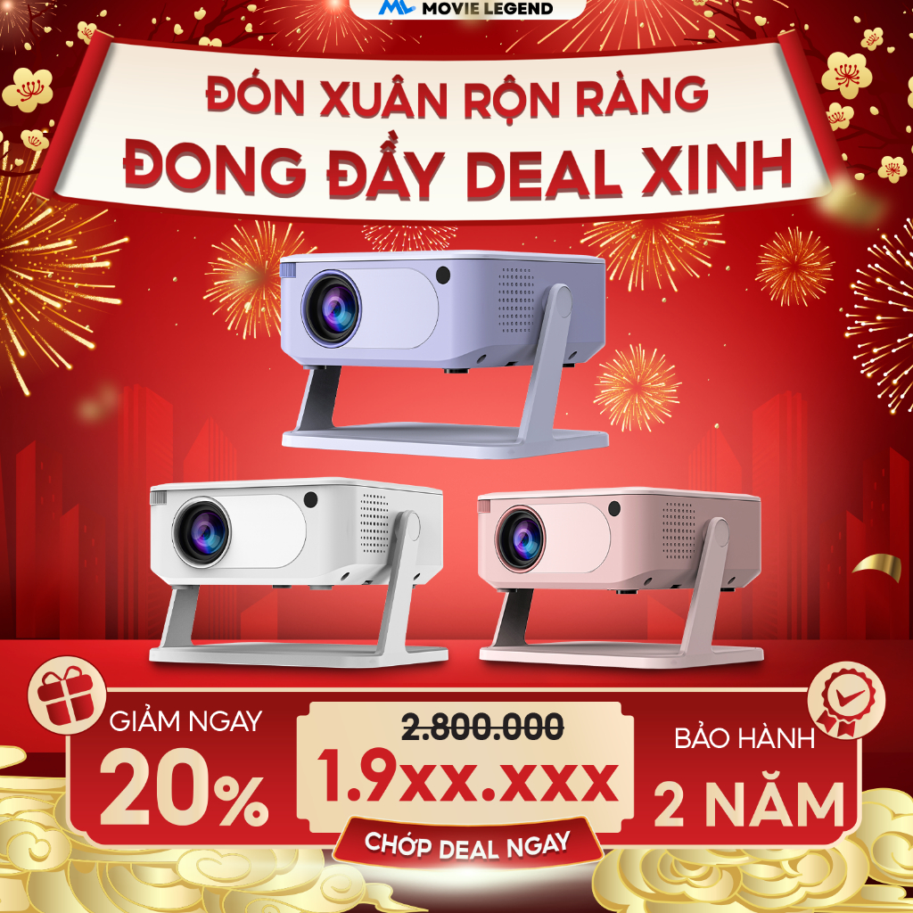 Máy Chiếu M3 MiniGo - Máy Chiếu Movie Legend