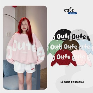   COLLECTION TẾT  Sweater Outerity OEOE Form Boxy   Nỉ Bông Dày Dặn Unisex Nam Nữ 