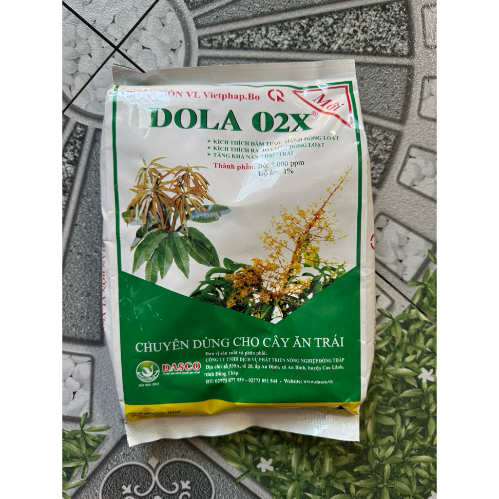 PHÂN BÓN VI LƯỢNG DOLA 02X gói 1kg KÍCH RA HOA