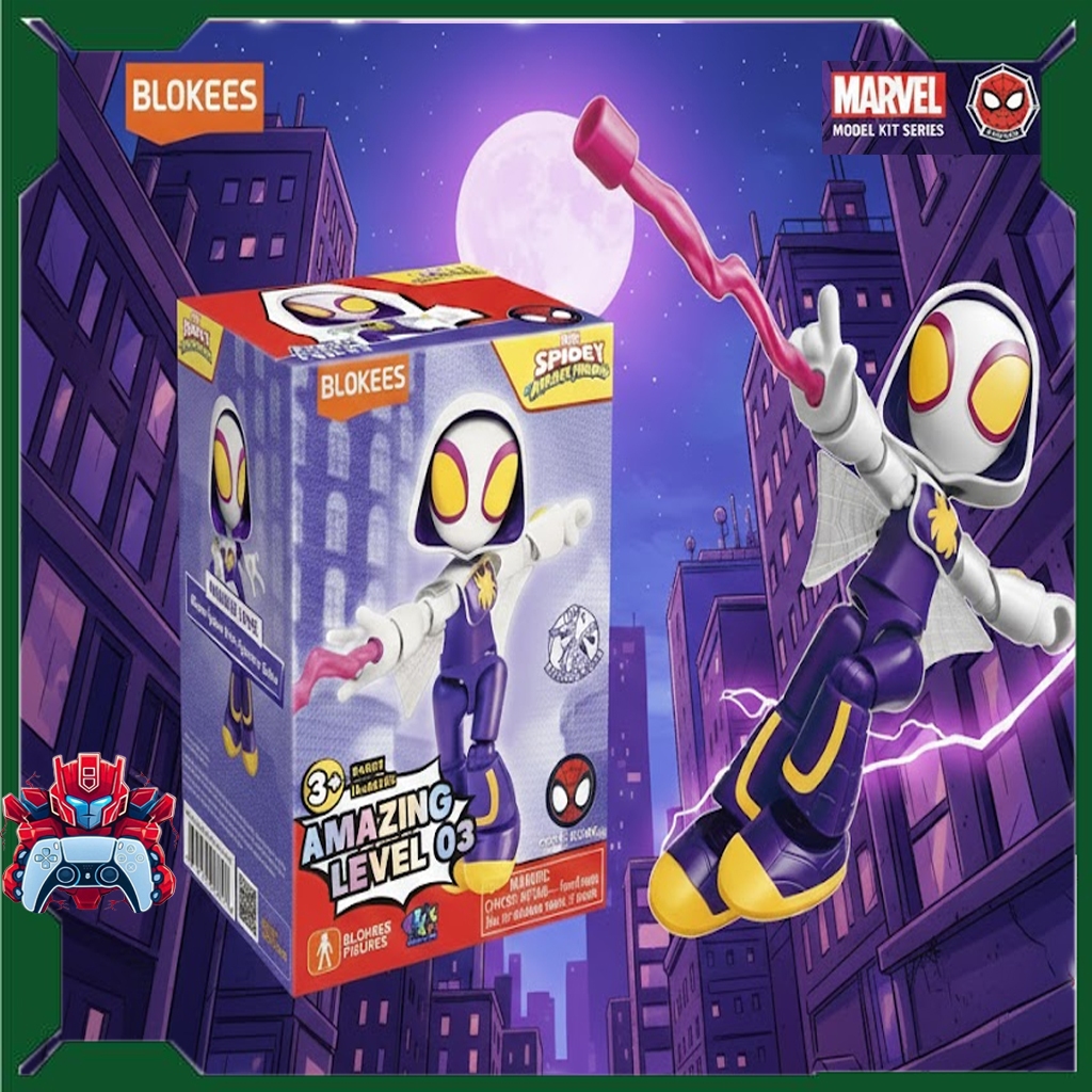 Mô hình Figure Marvel Spidey AL01 Ghost spider Gwen - Blokees