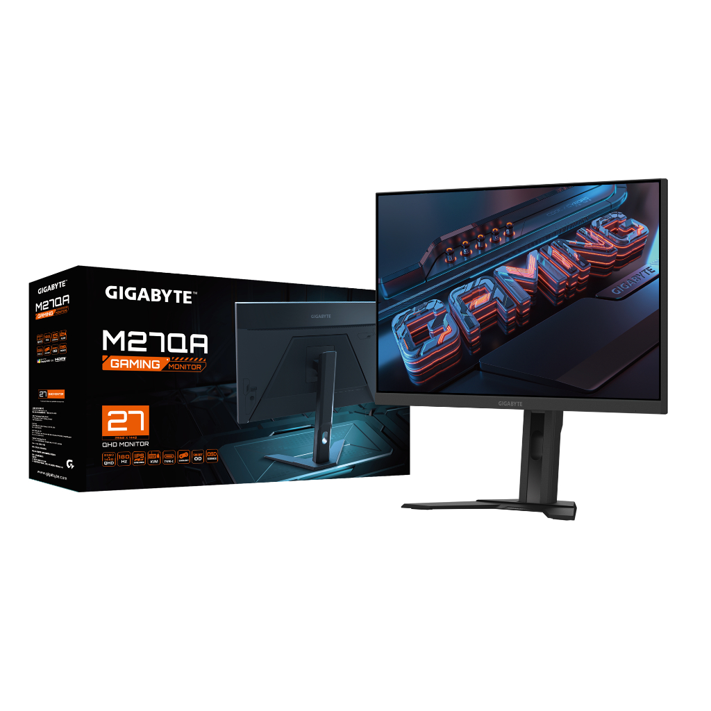 Màn hình GIGABYTE M27QA 27" IPS 2K 180Hz chuyên game