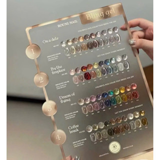  Set sơn mắt mèo cao cấp Rouni 40 màu + Đỏ Rouni 40 màu tặng kèm bảng màu + kệ đựng chai sơn mã mới 2025 Nguyễn Thúy Hà 