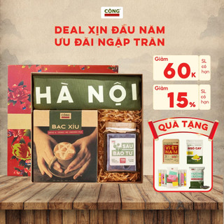  Set quà tặng 2026 Cộng Cà Phê tặng kèm túi giấy đựng - Set quà địa phương 