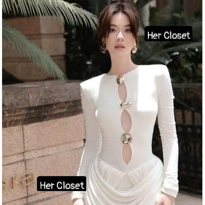 [VÁY THIẾT KẾ] Váy body tay dài dáng ngắn đầm body tay dài dáng ngắn váy ngắn body đầm body sang chả