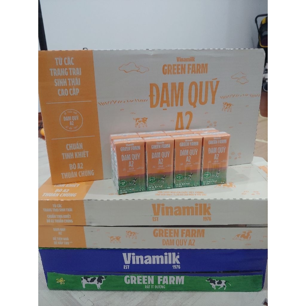 Sữa tươi Vinamilk green farm đạm quý A2