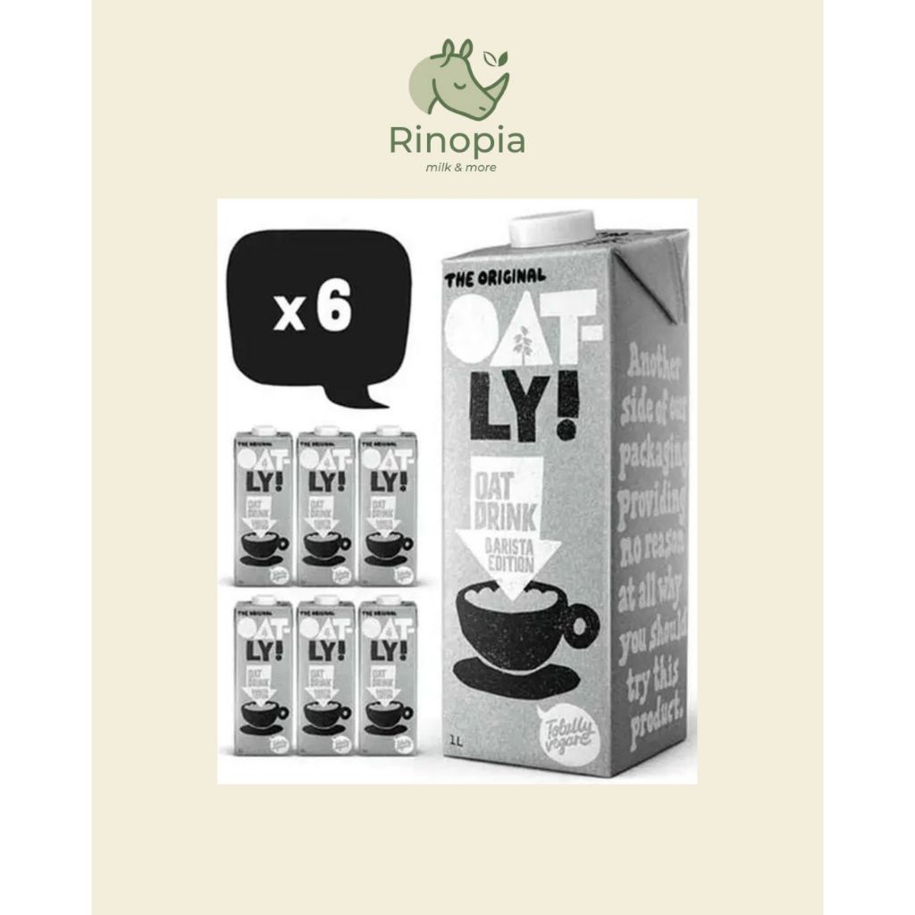 Sữa Yến Mạch Oatly – Thùng 6 Hộp – Sữa Hạt Thuần Chay Cao Cấp