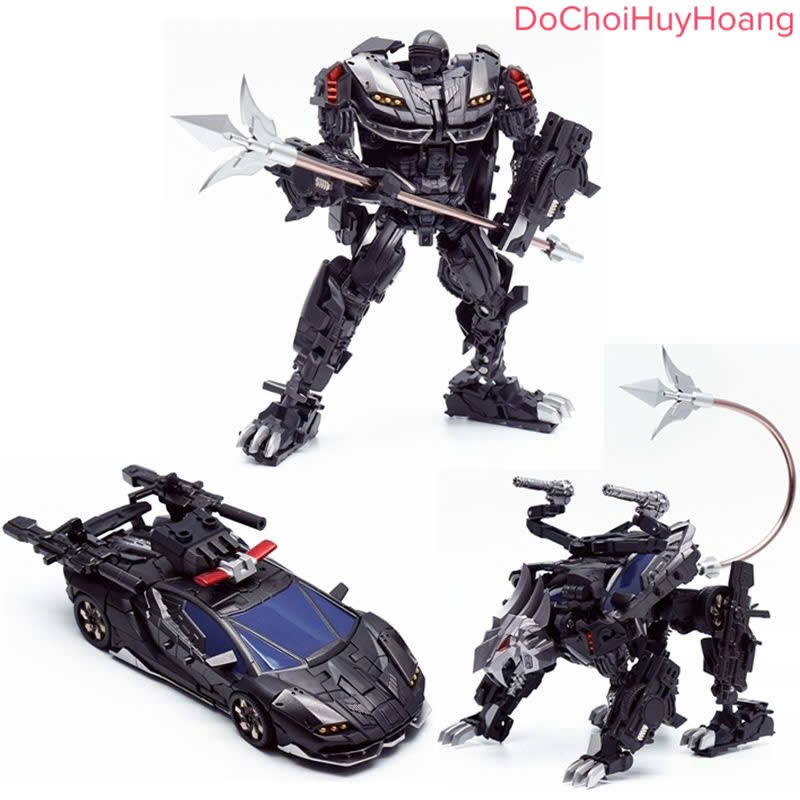 Mô hình transformation robot oto hổ 3in1 PT12