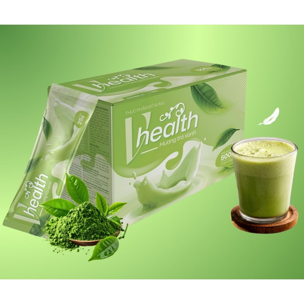 Thực phẩm bổ sung VHEALTH (hương trà xanh)