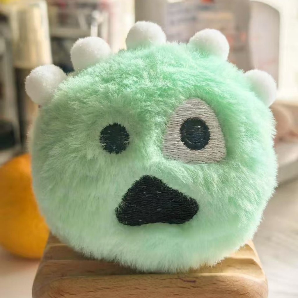 Móc Khóa Hình Nhân Vật Cortis Ball, Gấu Bông Cortis Ball Màu Xanh Hình Tròn Quà Tặng Dành Cho Bé