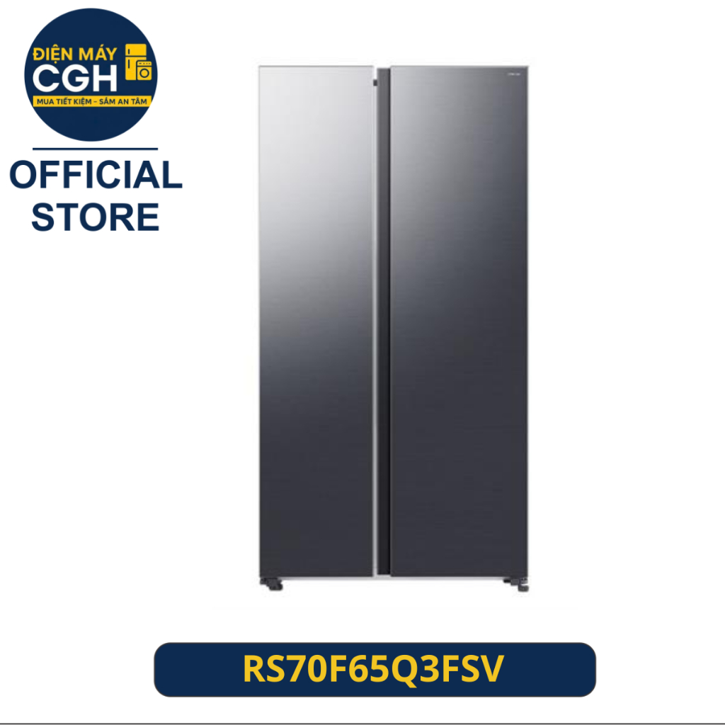 Tủ lạnh Samsung Side By Side Inverter 635 lít RS70F65Q3FSV