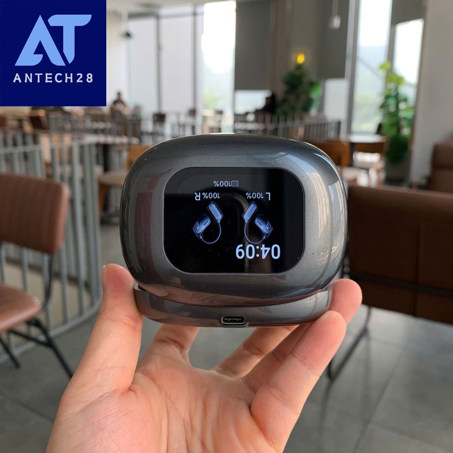 Tai Nghe Cap Cấp Phiên Dịch JM16, thể thao, đeo vành tai, bluetooth 5.4, pin khỏe, có mic