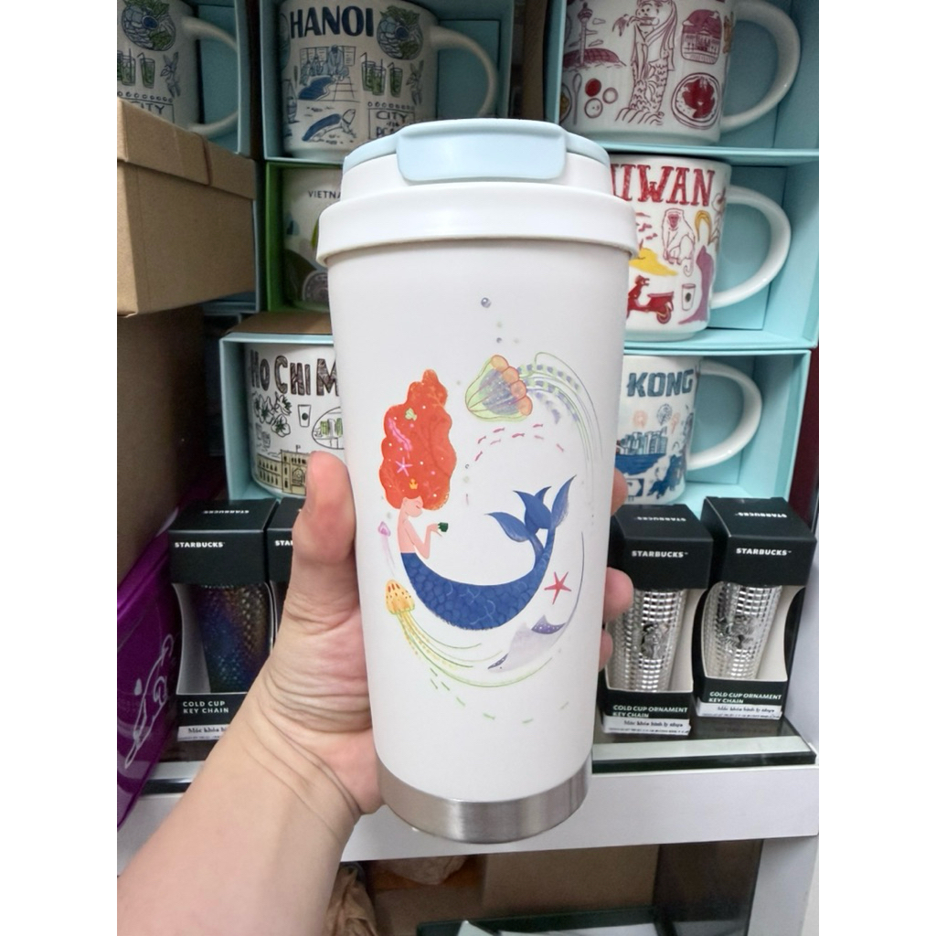 Bình Starbucks giữ nhiệt cao cấp