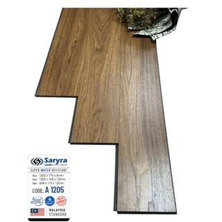 Sàn gỗ công nghiệp dày 12mm cốt đen CDF Malaysia 429k/m2