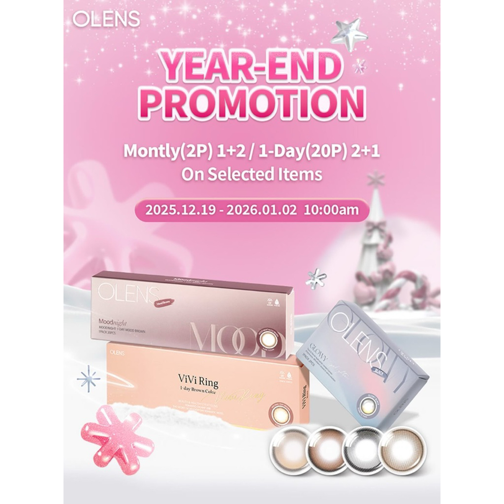 [OLENS] Chính hãng - PREORDER DUTY HÀN SA.l.e - Lens 1 ngày và 1 tháng