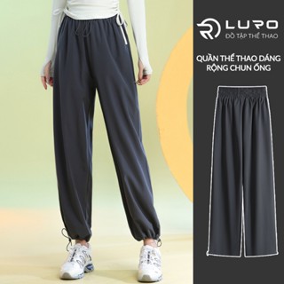 Quần thể thao nữ, nhanh khô, dáng rộng, thoáng khí, cạp cao, phù hợp 4 mùa, tập luyện chuyên nghiệp