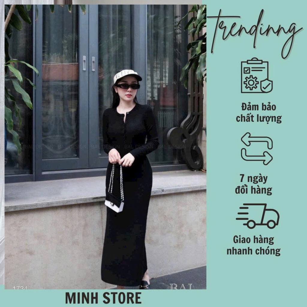 Váy body tăm xinh xinh Minh shop