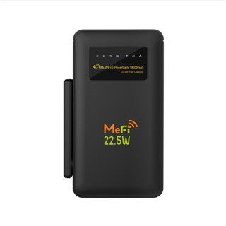  Cục Phát WiFi 6 MeFi G4 Pro Dùng SIM 4G Pin 10000mAh Sạc Nhanh 22.5W Kết Nối 16 Thiết Bị Anten Ngoài 