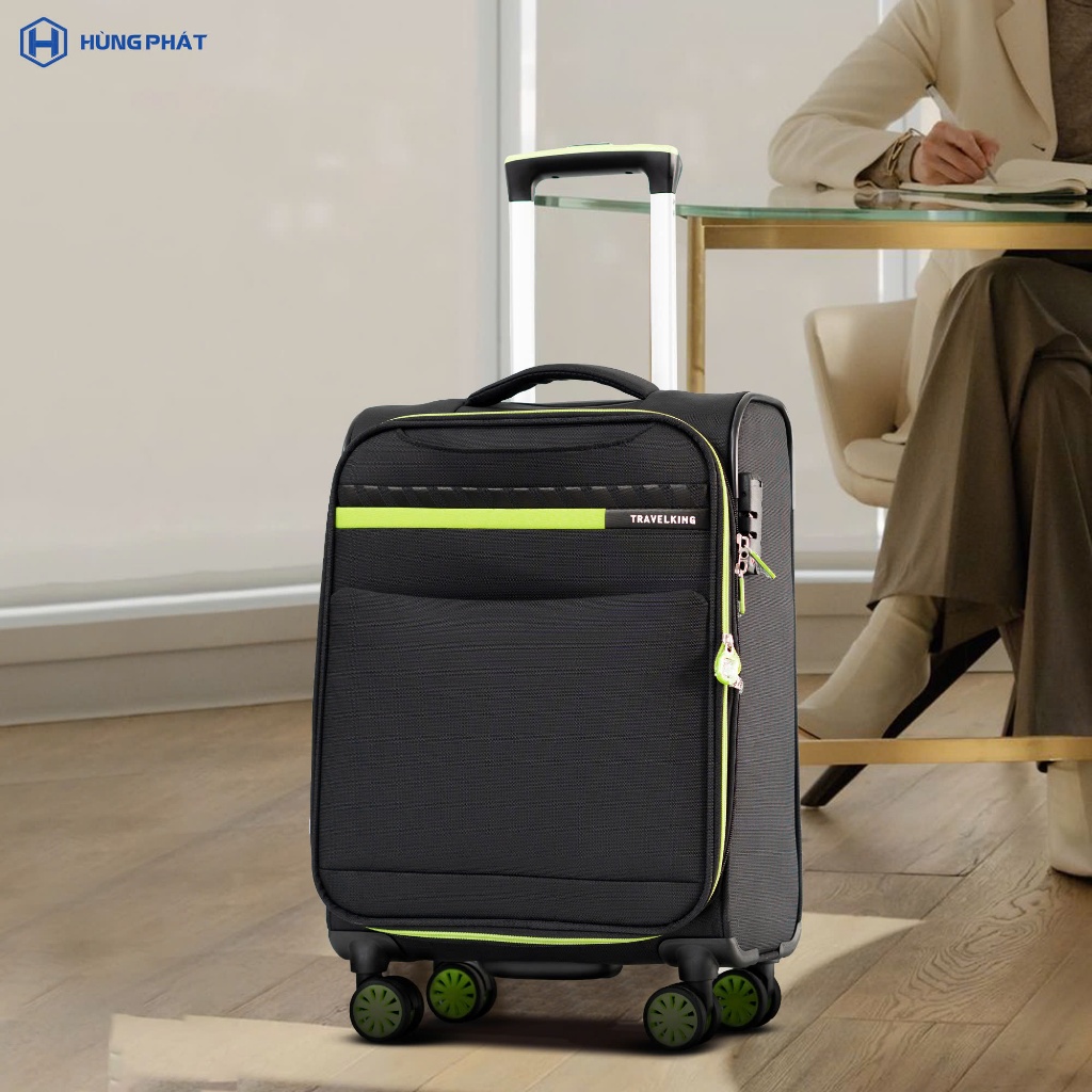 [HÙNG PHÁT] Vali vải Travelking 038 - VALI VẢI CHÍNH HÃNG TRAVELKING HÙNG PHÁT