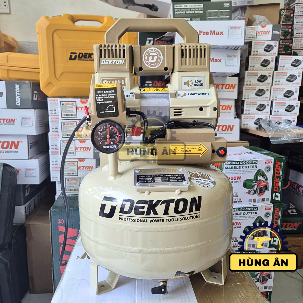 Tổng hợp các model Máy nén khí không dầu Dekton DK-AC2912XPRO-VTG-AC2925PRO-AC3925-AC3925PLUS-AC3930