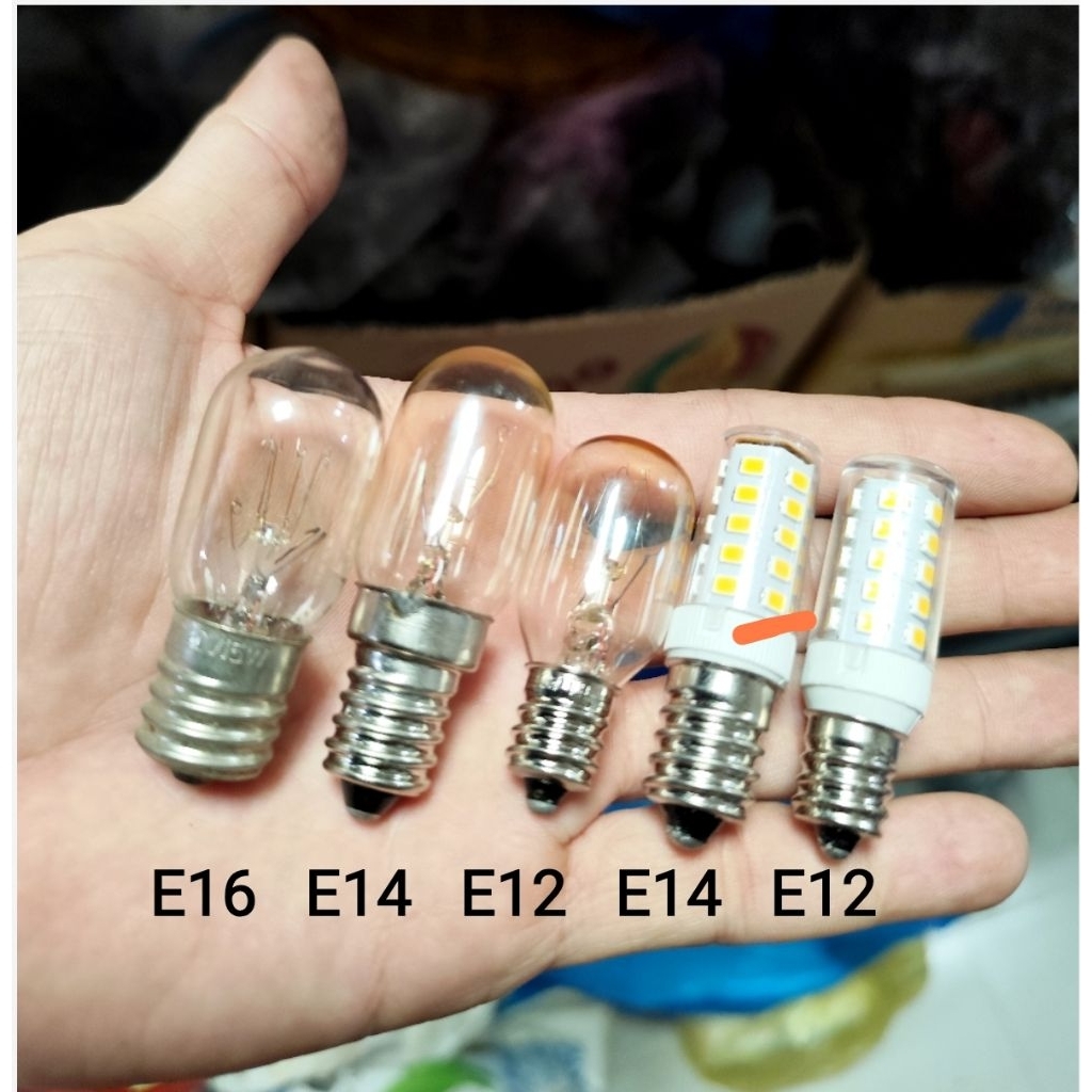 BÓNG TỦ LẠNH E12, E14, E16