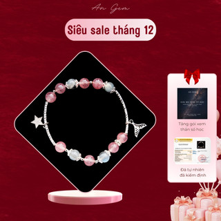  Vòng tay đá Angem lắc tay đá mix full charm dành cho nữ 