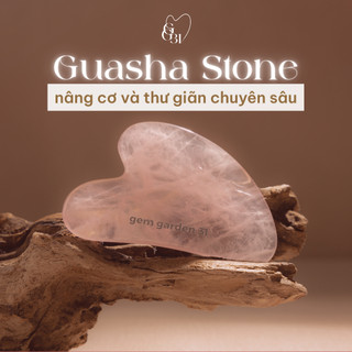  Đá Guasha Massage GG31 – Dụng Cụ Gua Sha Massage Mặt Thư Giãn Nâng Cơ Chăm Sóc Da Tự Nhiên | GG31 by GemGarden31 