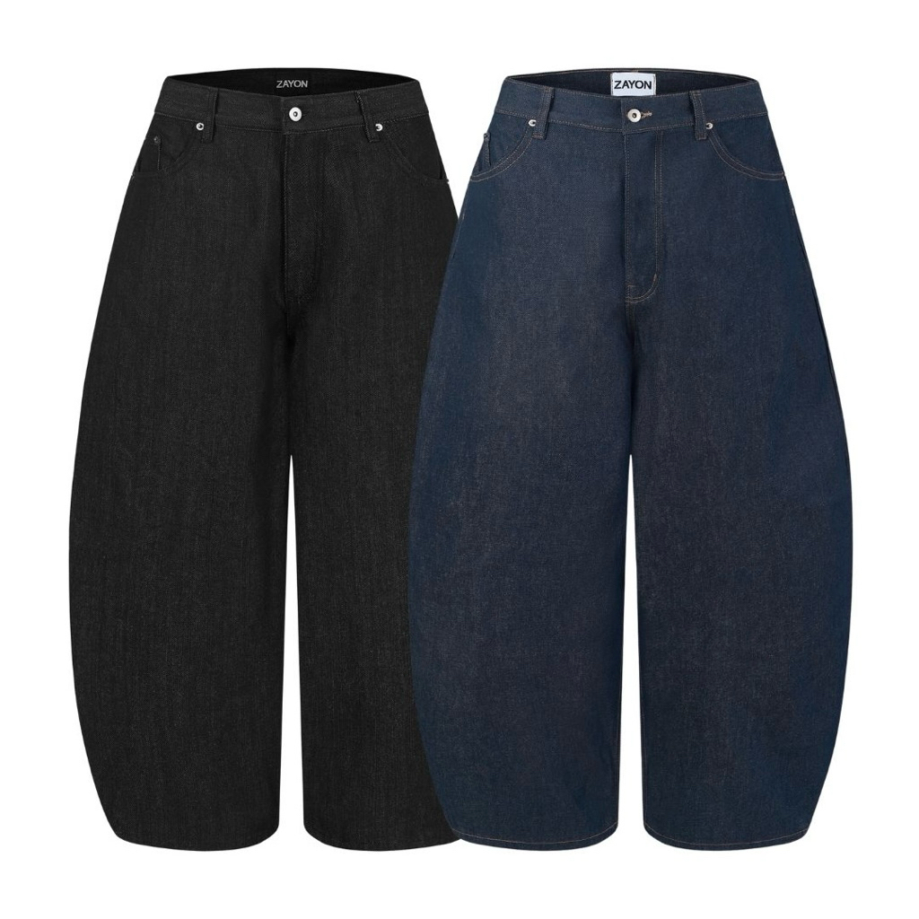 Quần RAW DENIM ống rộng / RAW DENIM PANTS ZAYON STUDIO